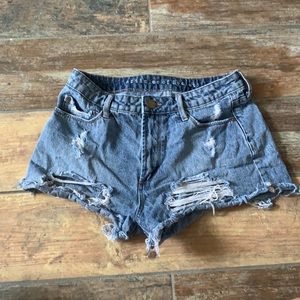 Articles Of Society Jean Shorts